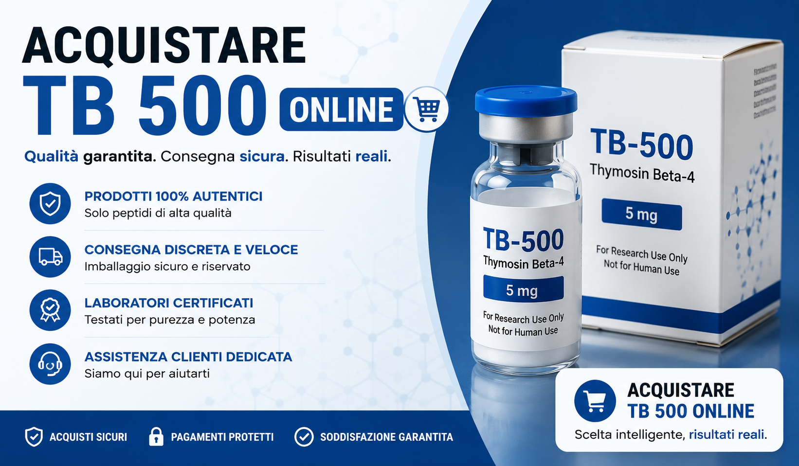 ¿Cómo adquirir TB-500 online? Guía completa para compradores